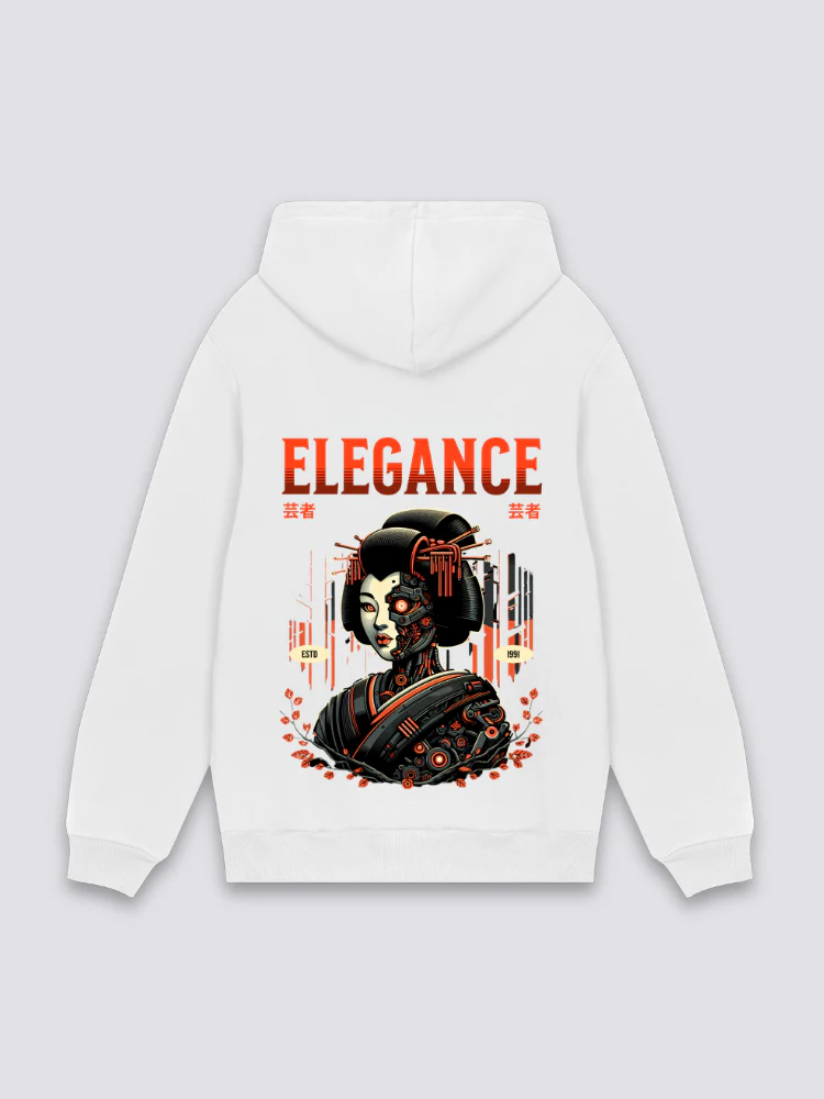 Japanese Inspired Hoodie - サイボーグ