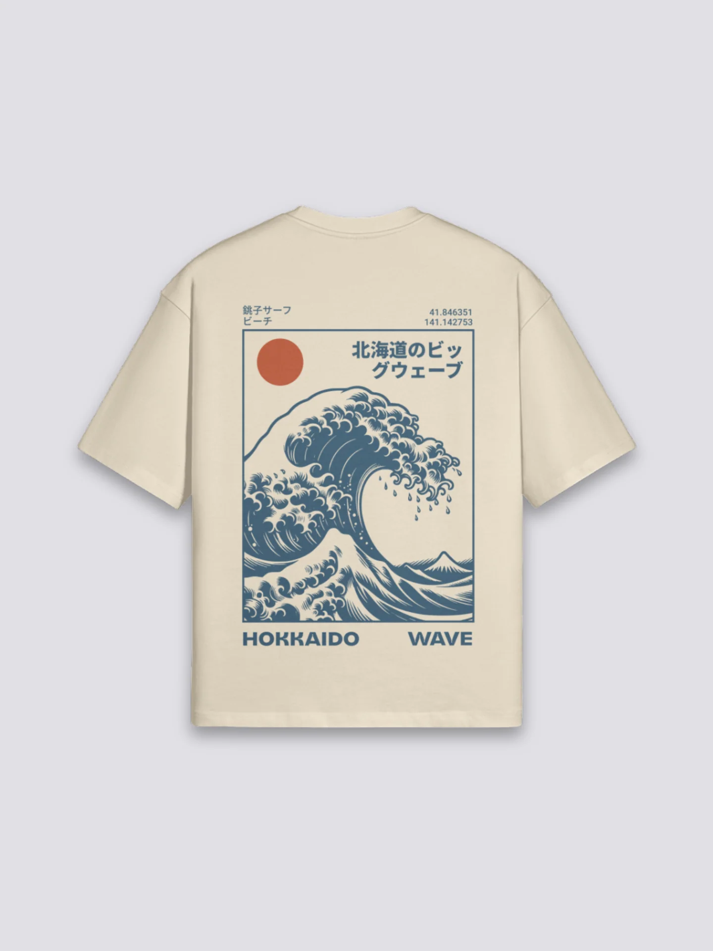 Kanagawa Wave T-Shirt - 葛飾 北斎