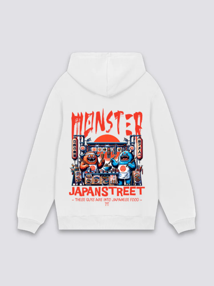 Japanese Food Truck Hoodie - たべもの