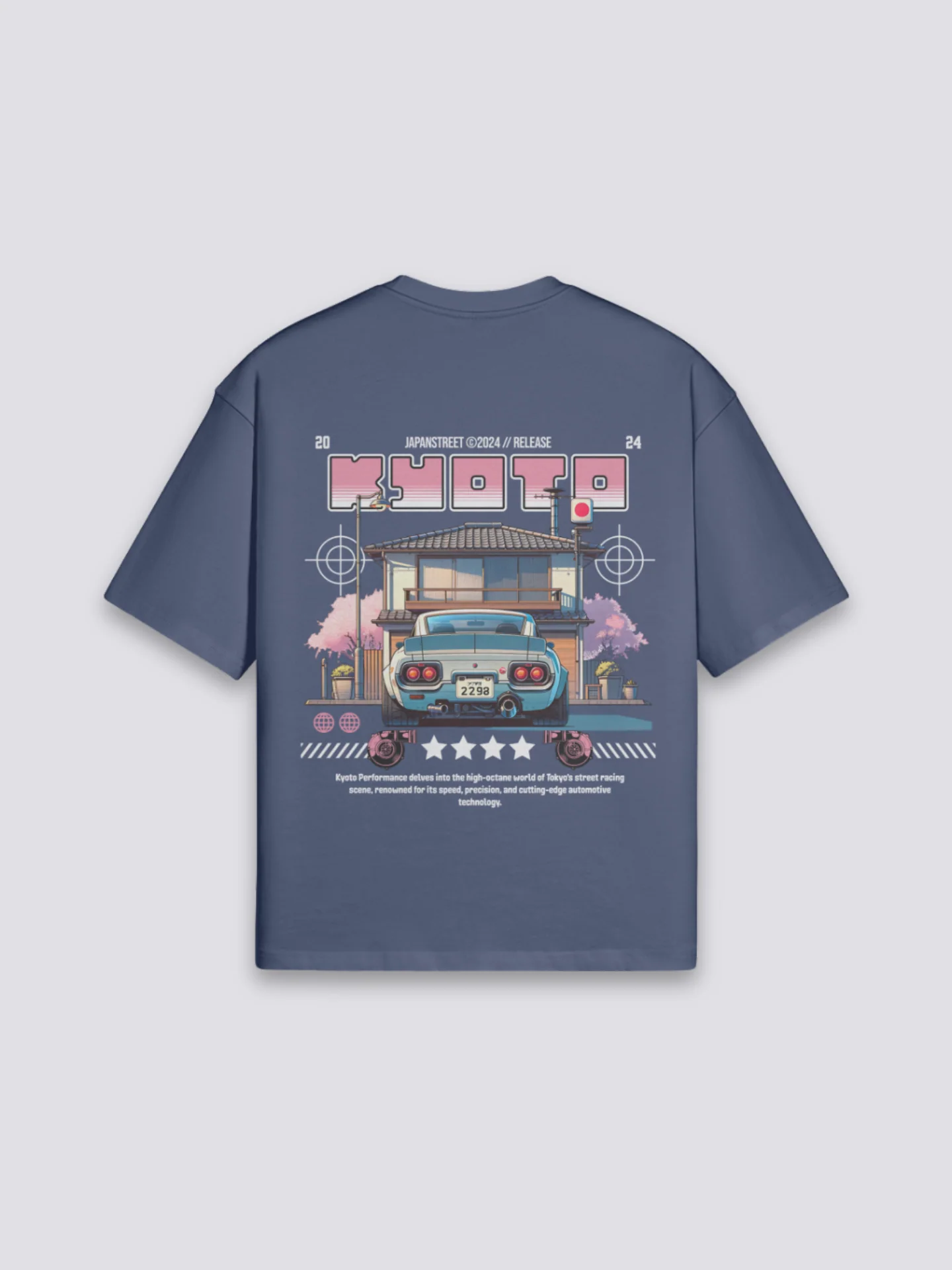 Japanese Car T-Shirt - きょうと