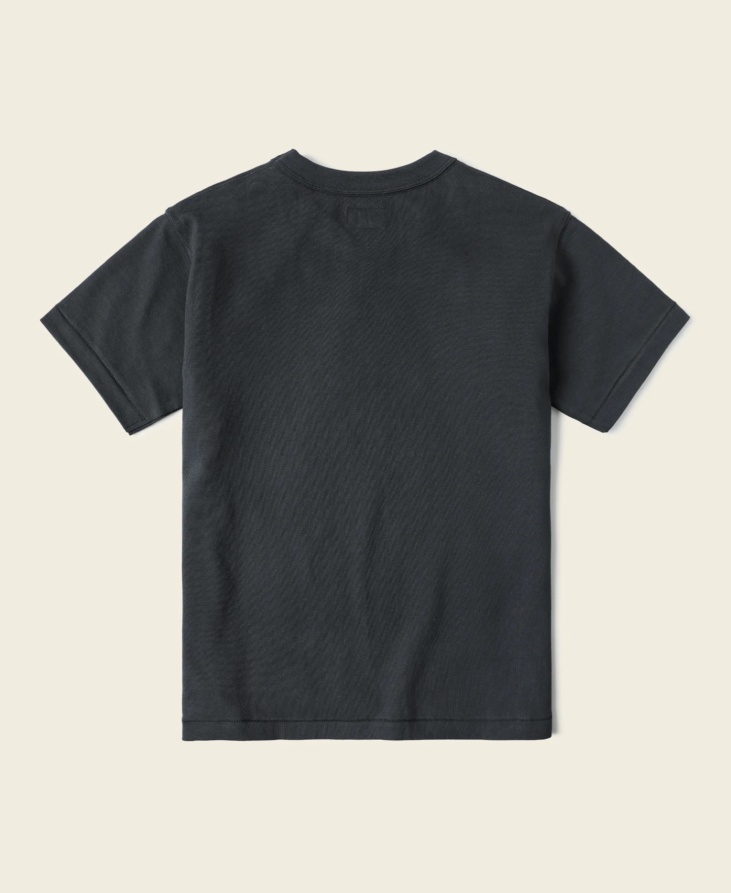 Loopwheel Tubular Athletic T-Shirt - Vintage Black