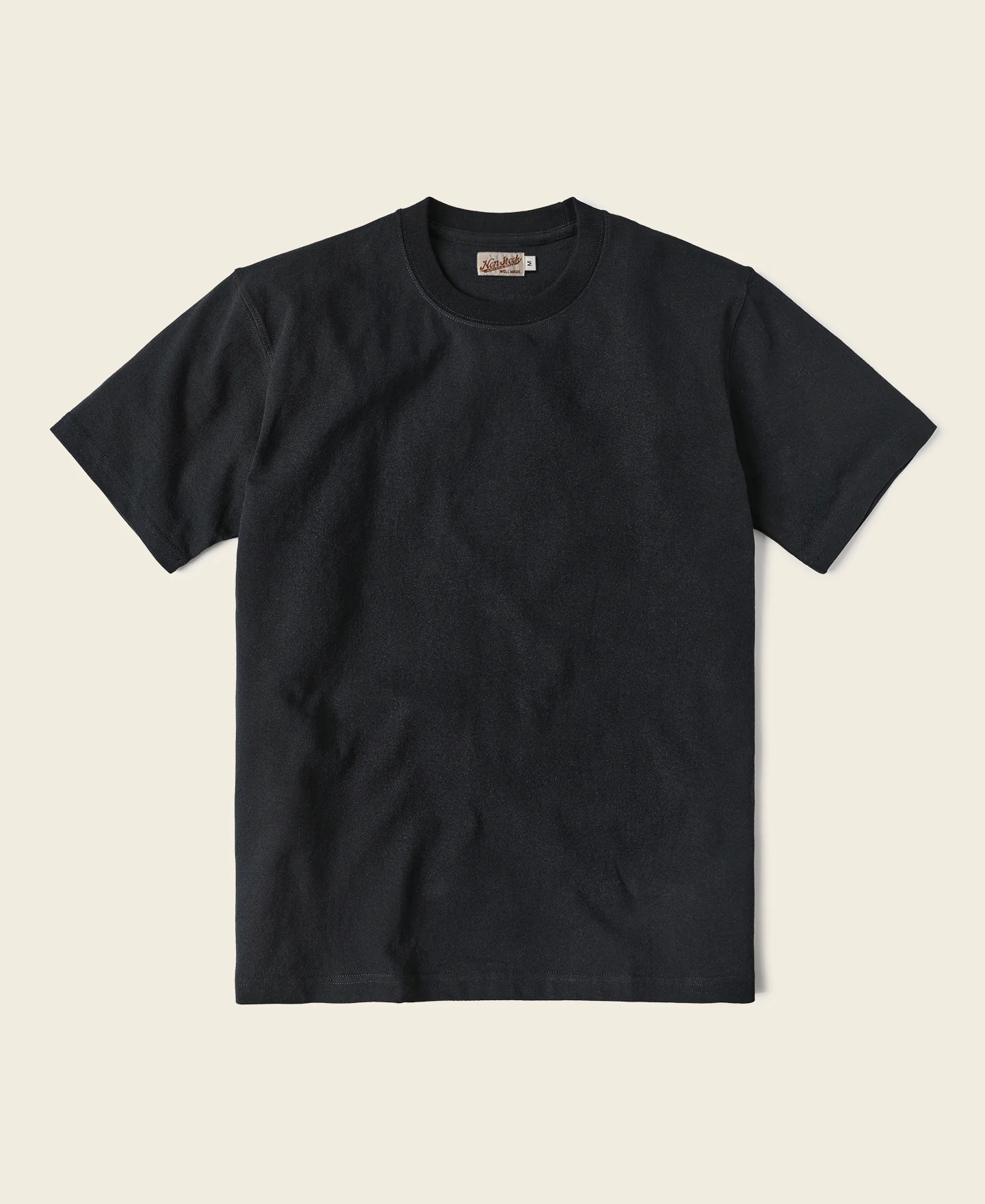 9 oz Cotton Tubular T-Shirt - Black