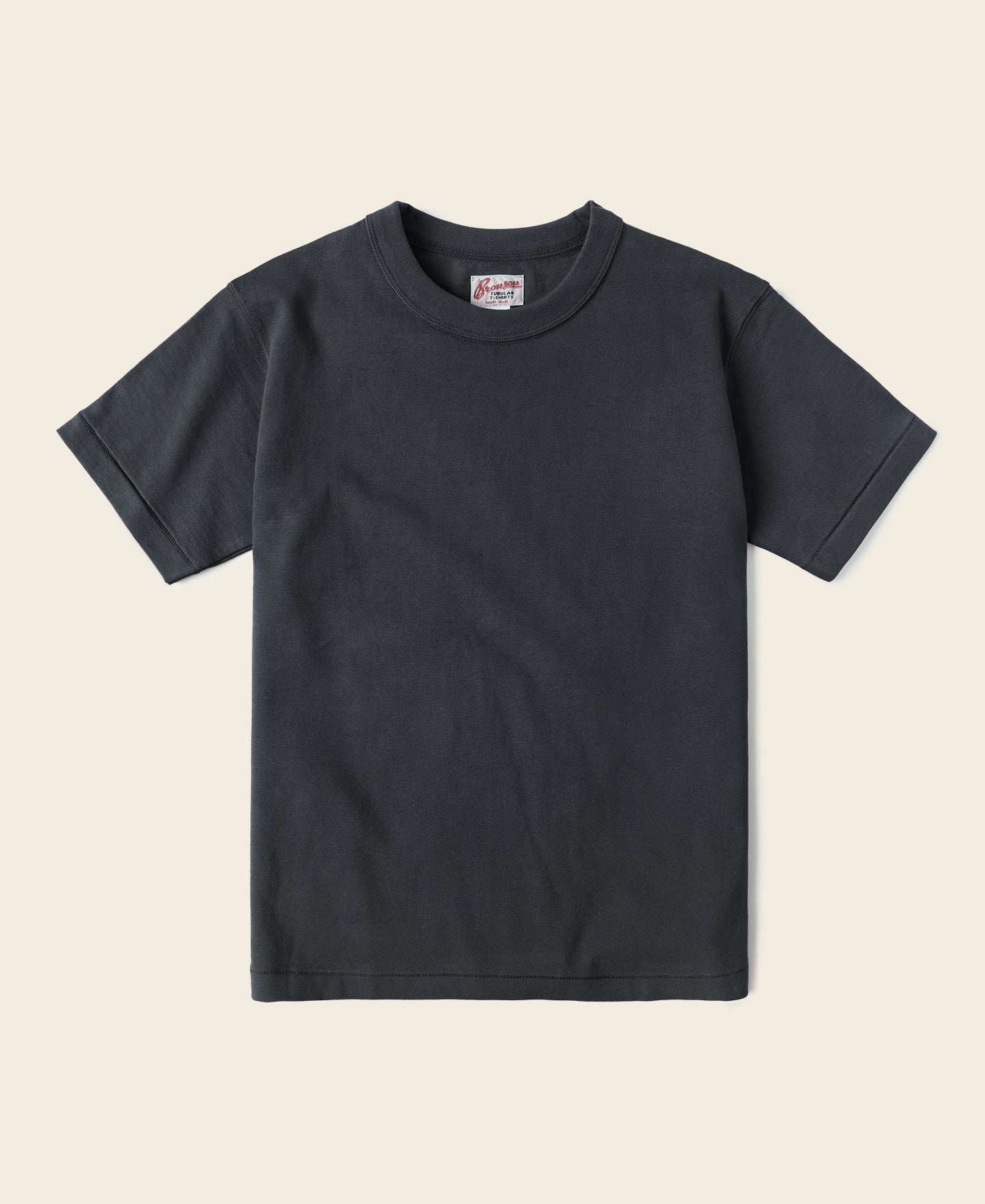 Loopwheel Tubular Athletic T-Shirt - Vintage Black