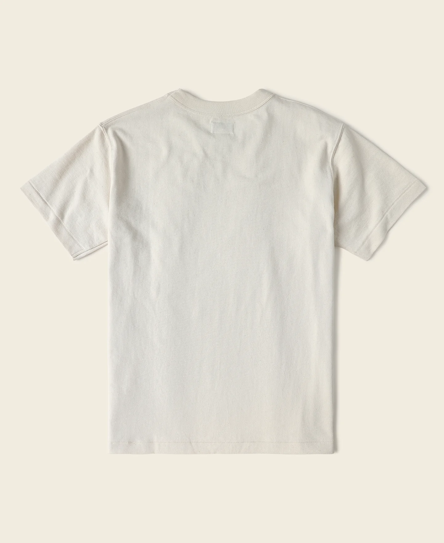 Loopwheel Tubular Athletic T-Shirt - Apricot