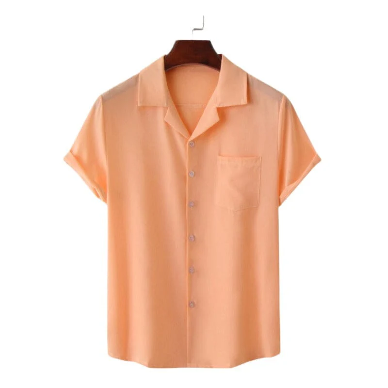 Camisa Manga Curta Masculina Casual - LC1023