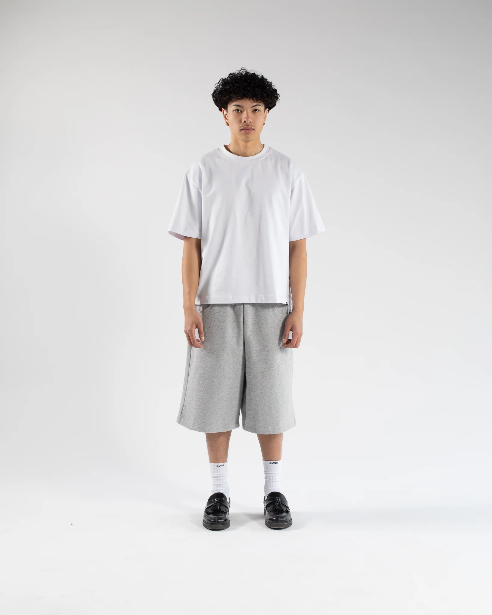 Baggy Sweatshorts - Grey