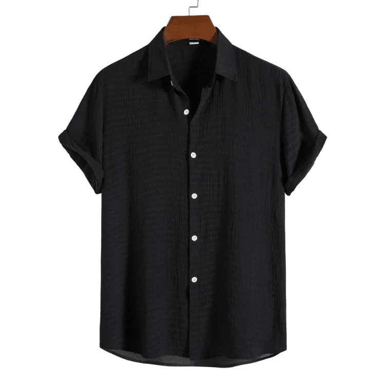 Camisa Masculina Manga Curta Casual - LC1019