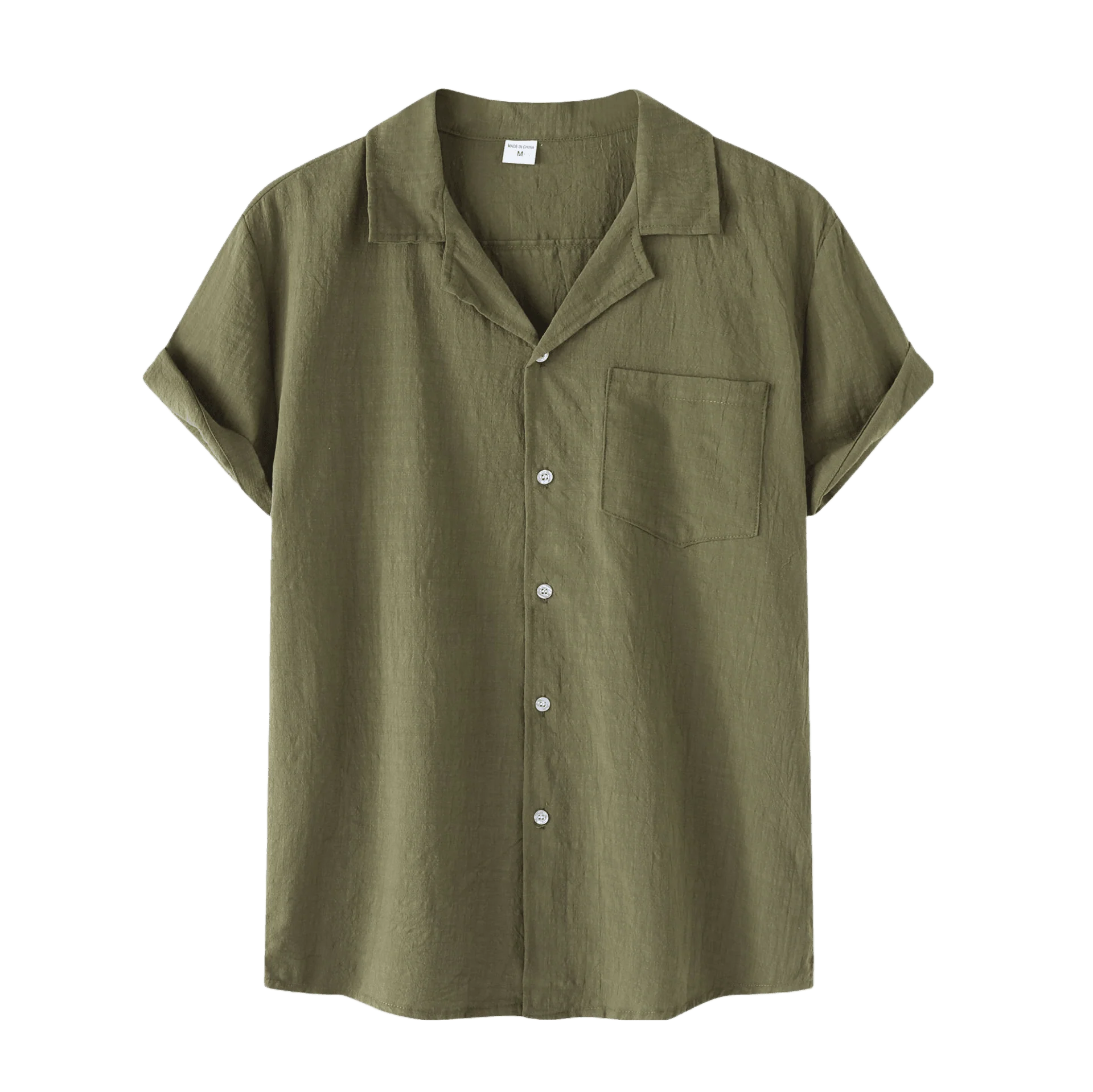 Camisa Manga Curta Masculina Casual - LC1025