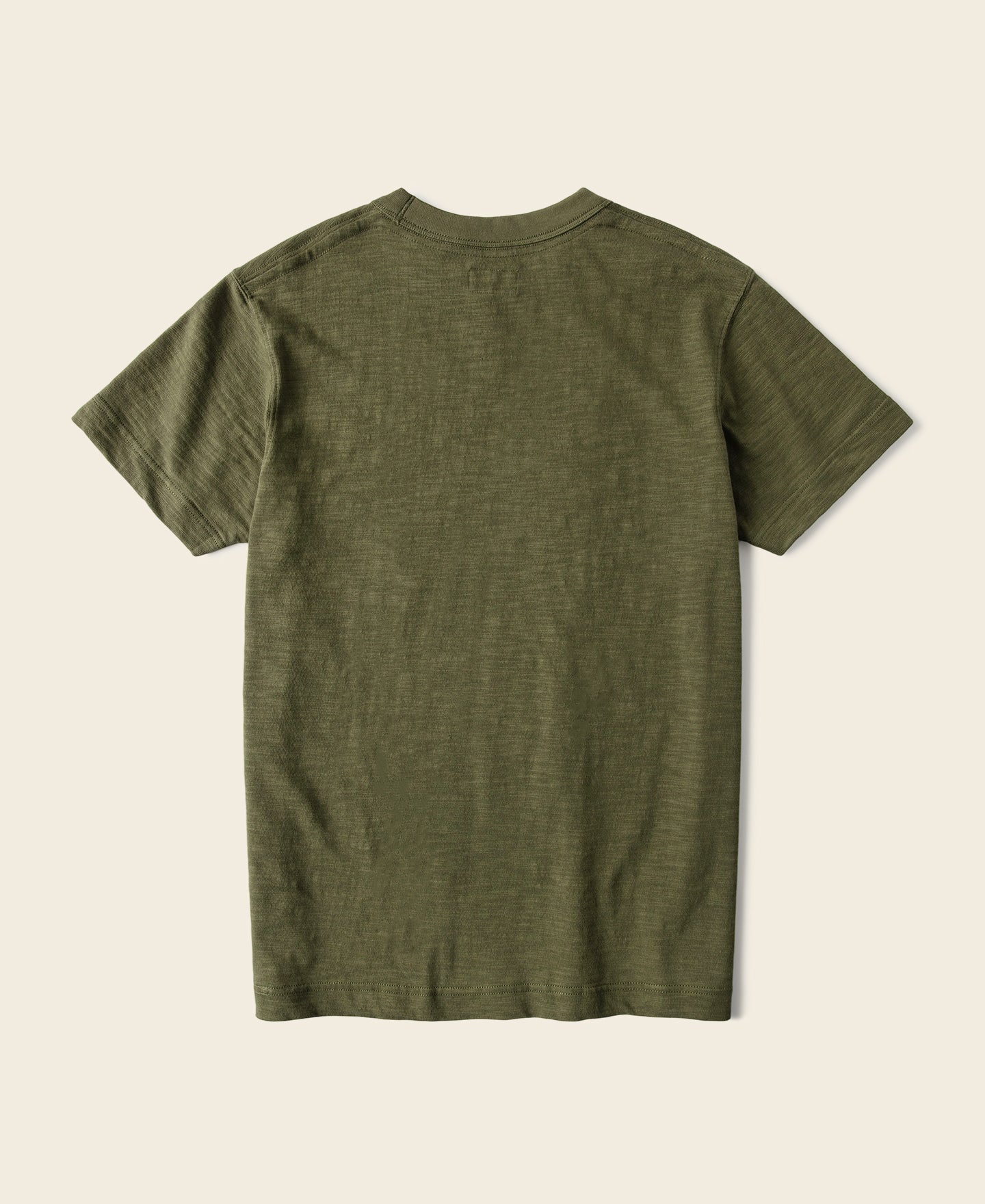10.5 oz Cotton Tubular Gusset T-Shirt - Green