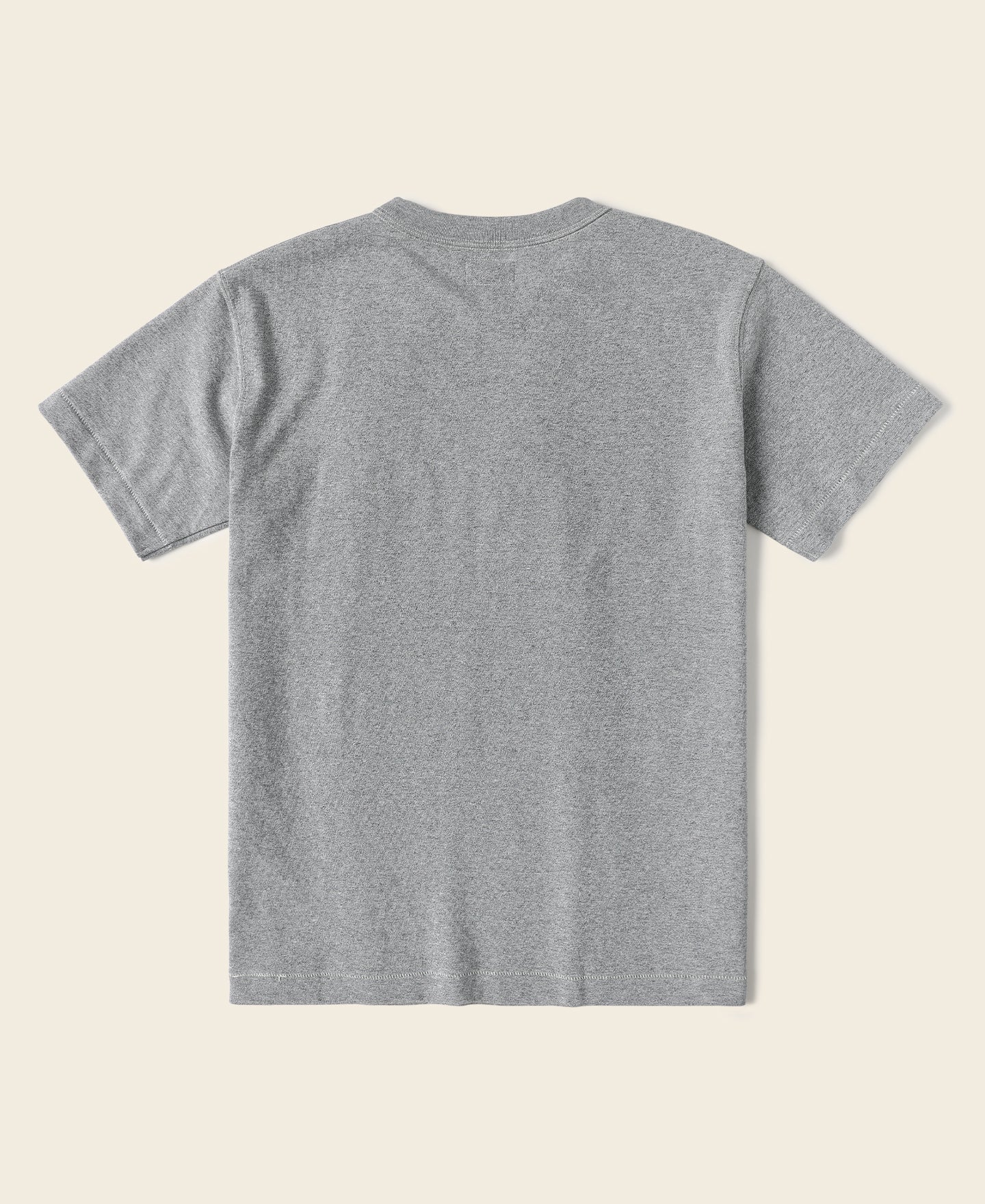 Loopwheel Tubular Athletic T-Shirt - Gray