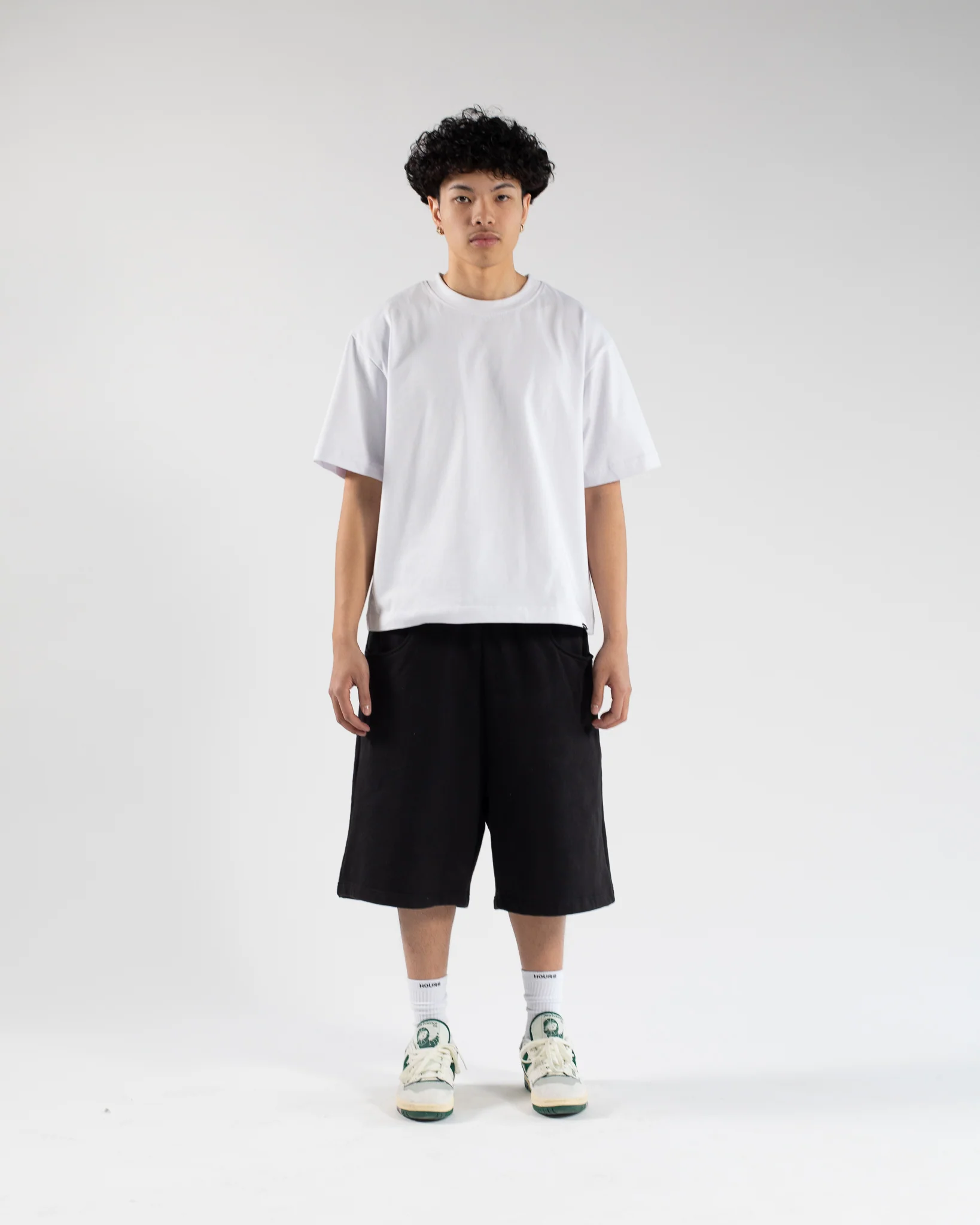 Baggy Sweatshorts - Black