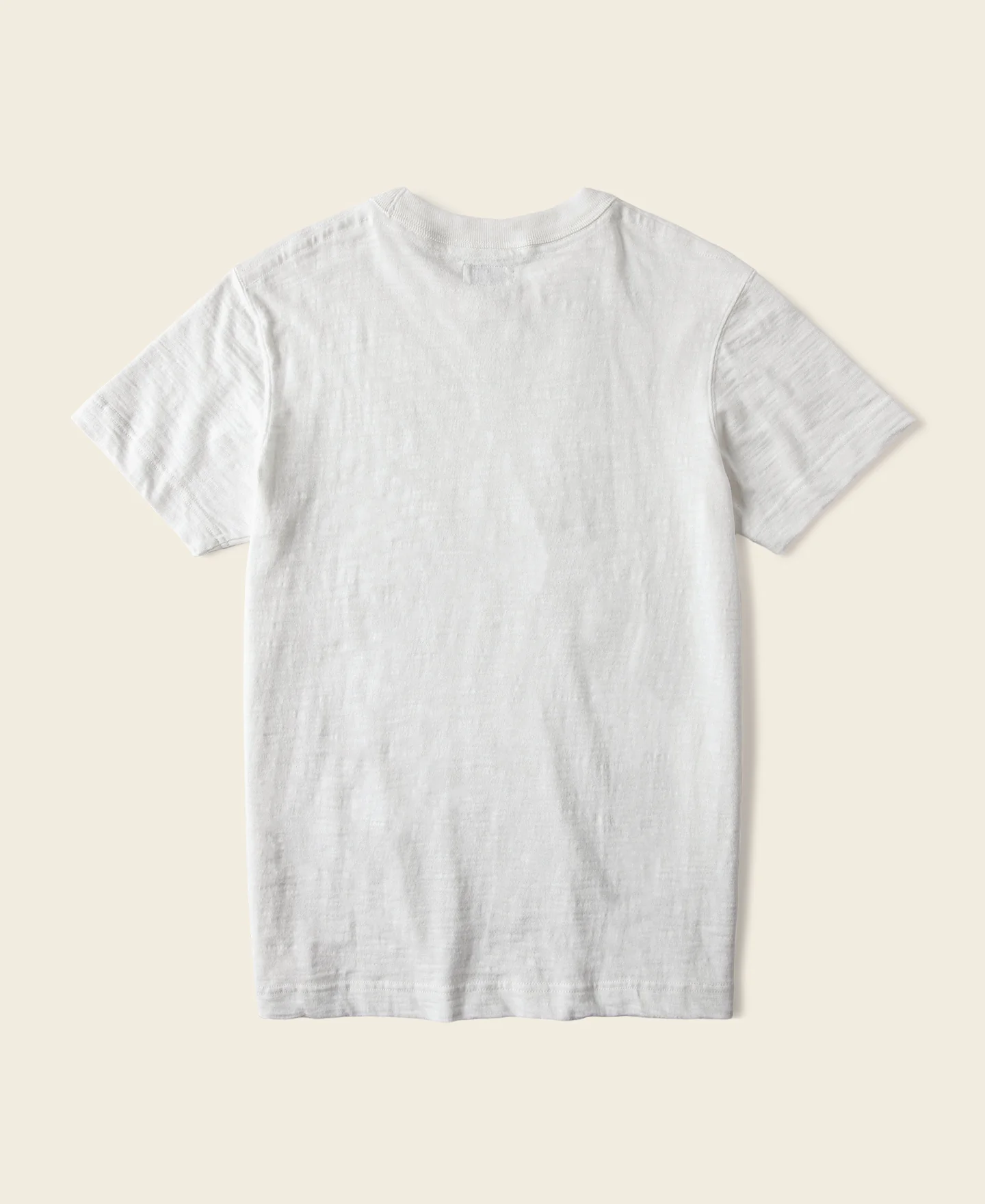 10.5 oz Cotton Tubular Gusset T-Shirt - White