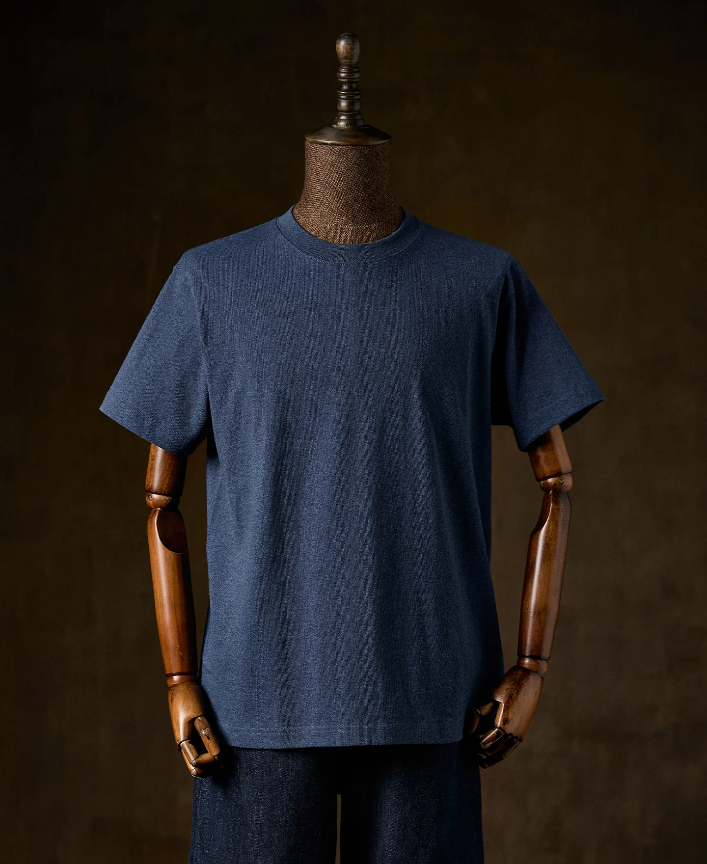 9 oz Cotton Tubular T-Shirt - Denim Blue