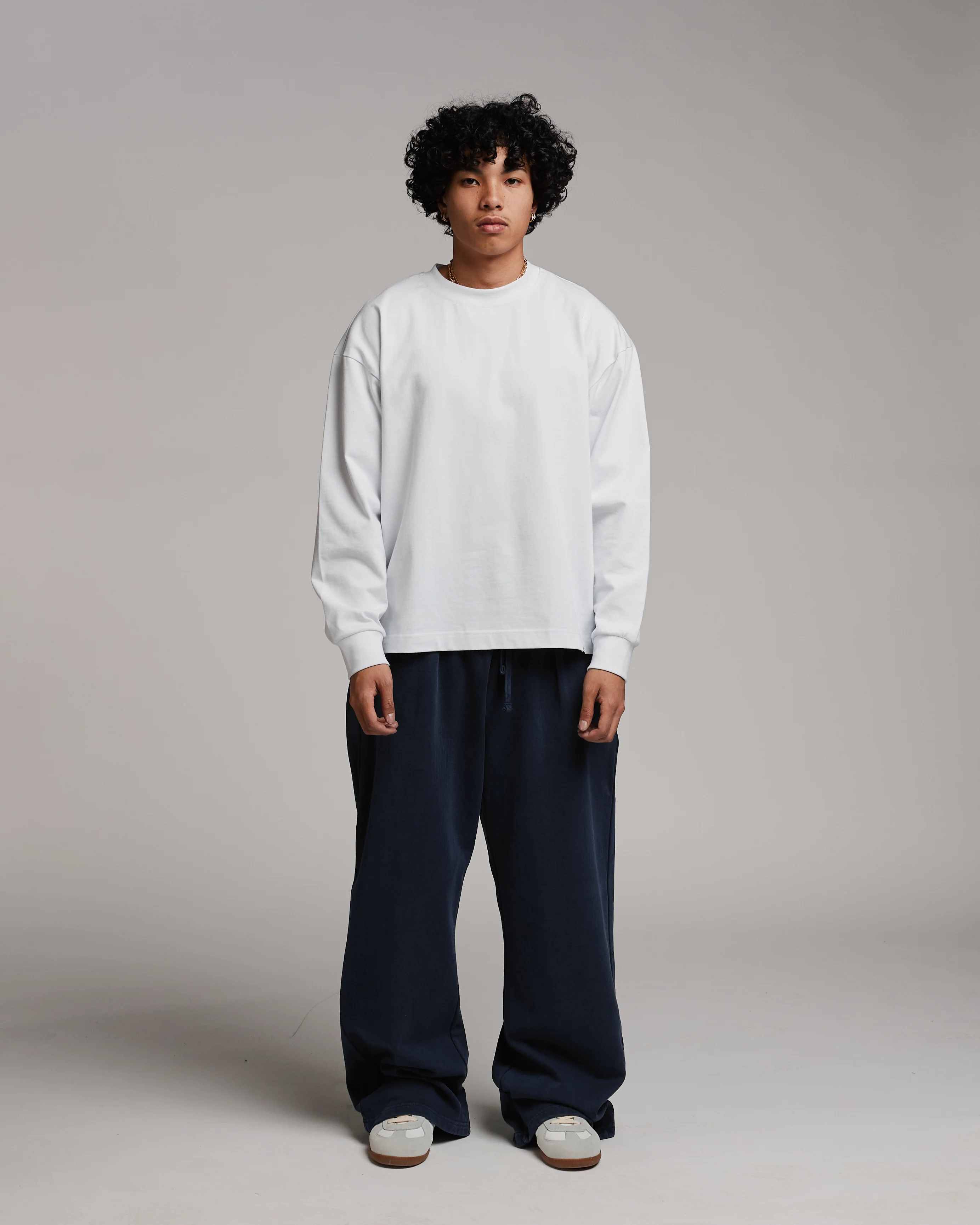 Baggy Sweatpants - Vintage Navy