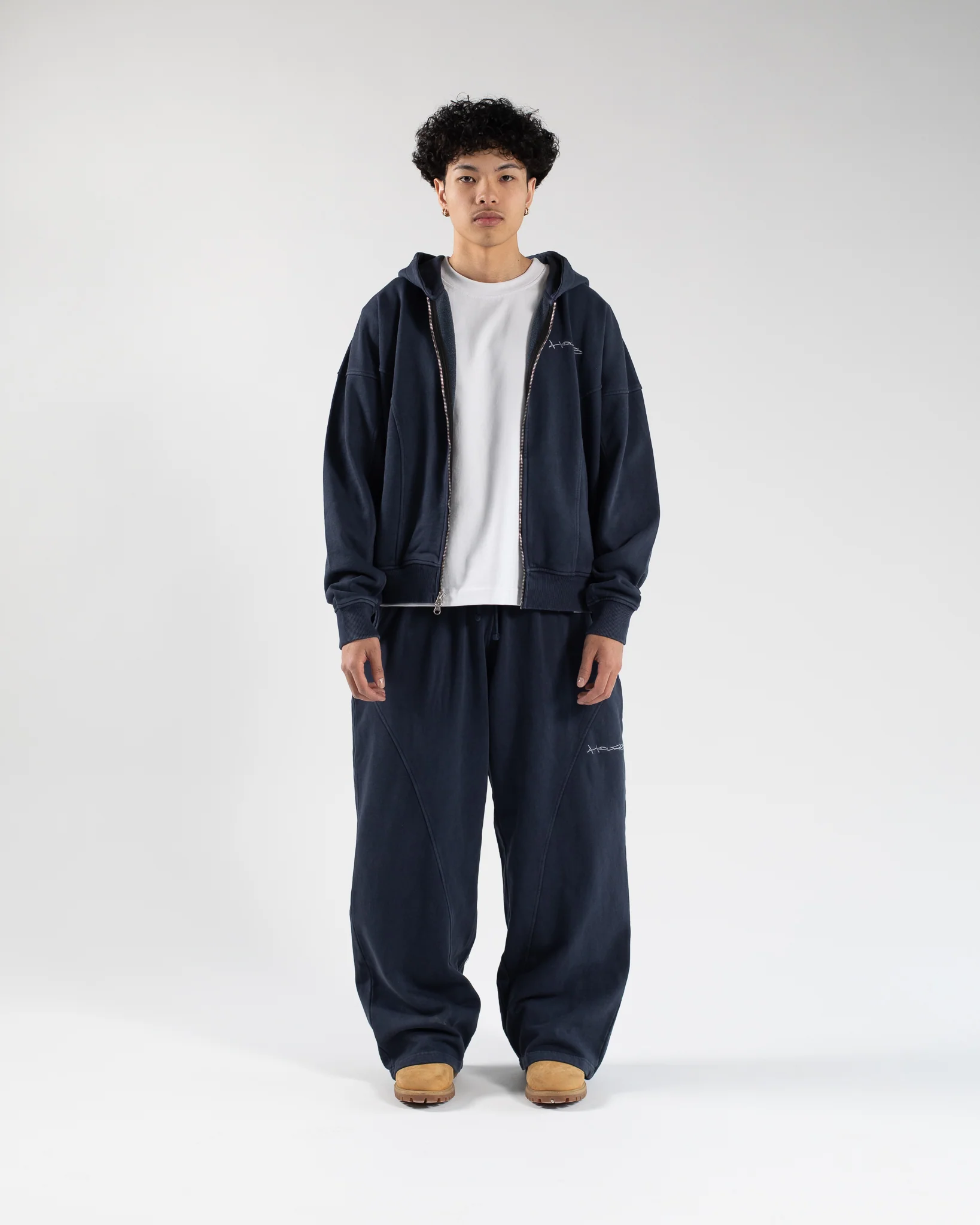 Signature Baggy Sweatpants - Vintage Navy