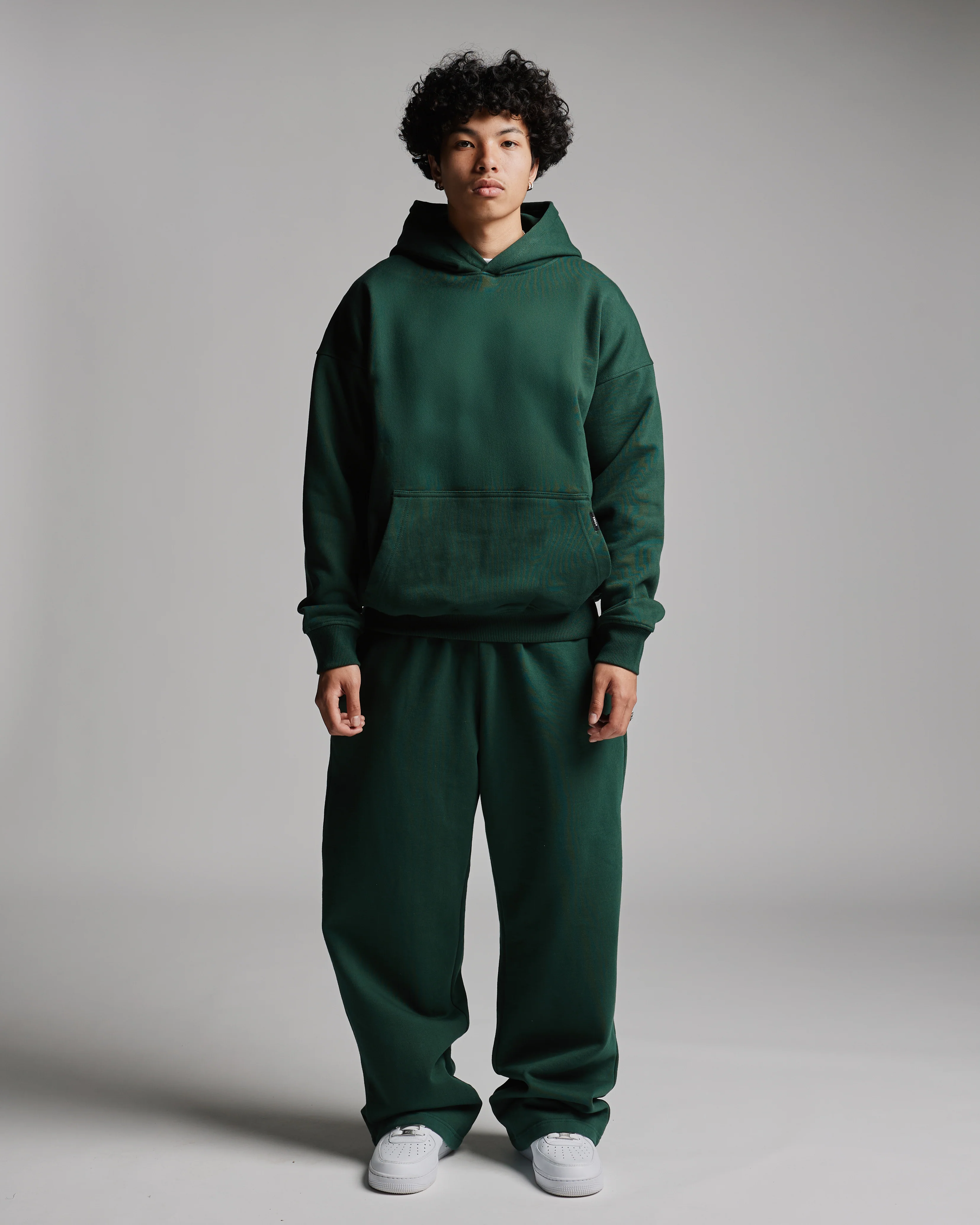 Baggy Sweatpants - Forest Green