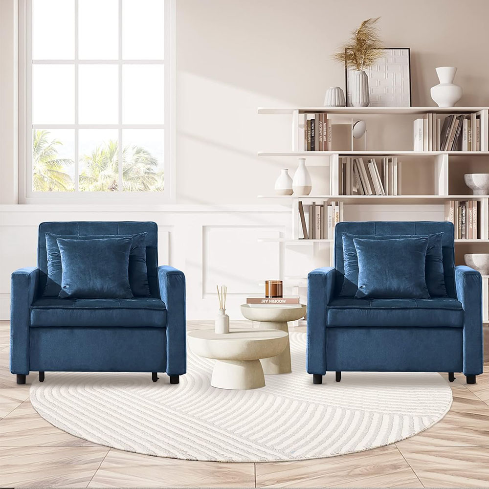 XSPRACER  Convertible Sleeper Chair Bed 3 in 1