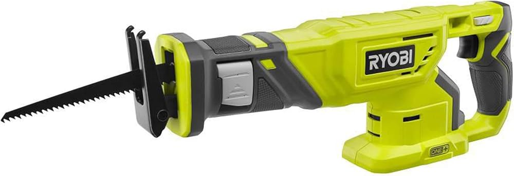 RYOBI P1819 18V Combo Kit: Drill, Impact Driver, Saw, Multi-Tool, Worklight, Batteries, Charger & Bag