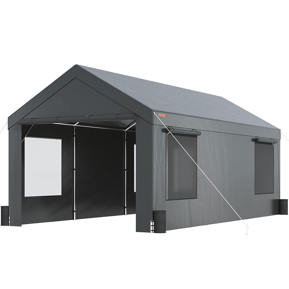 VEVOR Carport 12'x20' Heavy Duty Portable Garage, Upgraded Extra Large Car Canopy