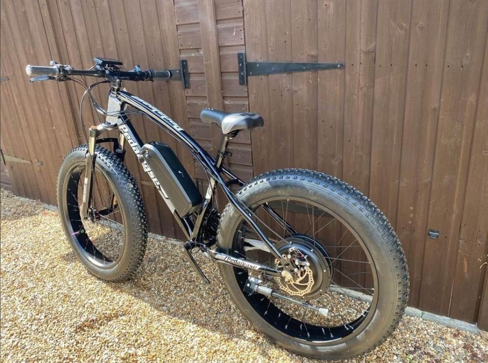 Electric bike Big Cat 26 inch wheel e bike 1000W rear hub brushless brand new