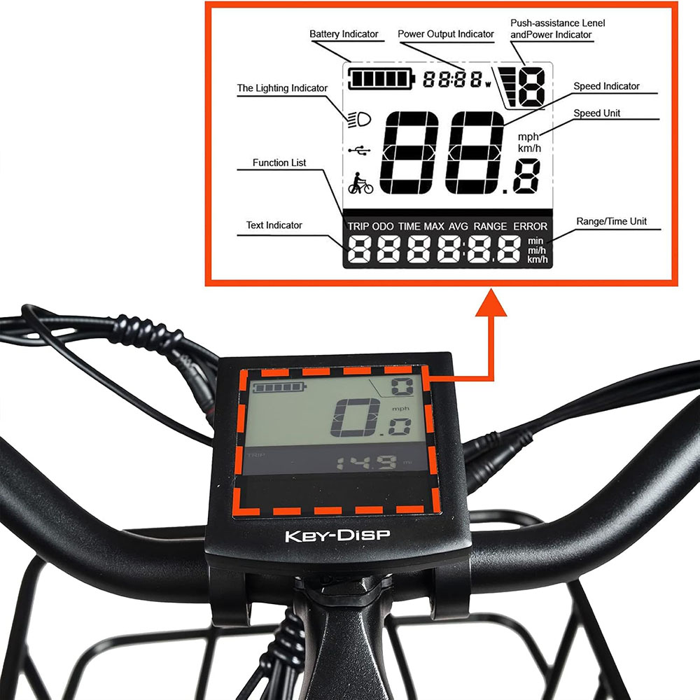 DWMEIGI 3 Wheel Electric Bike