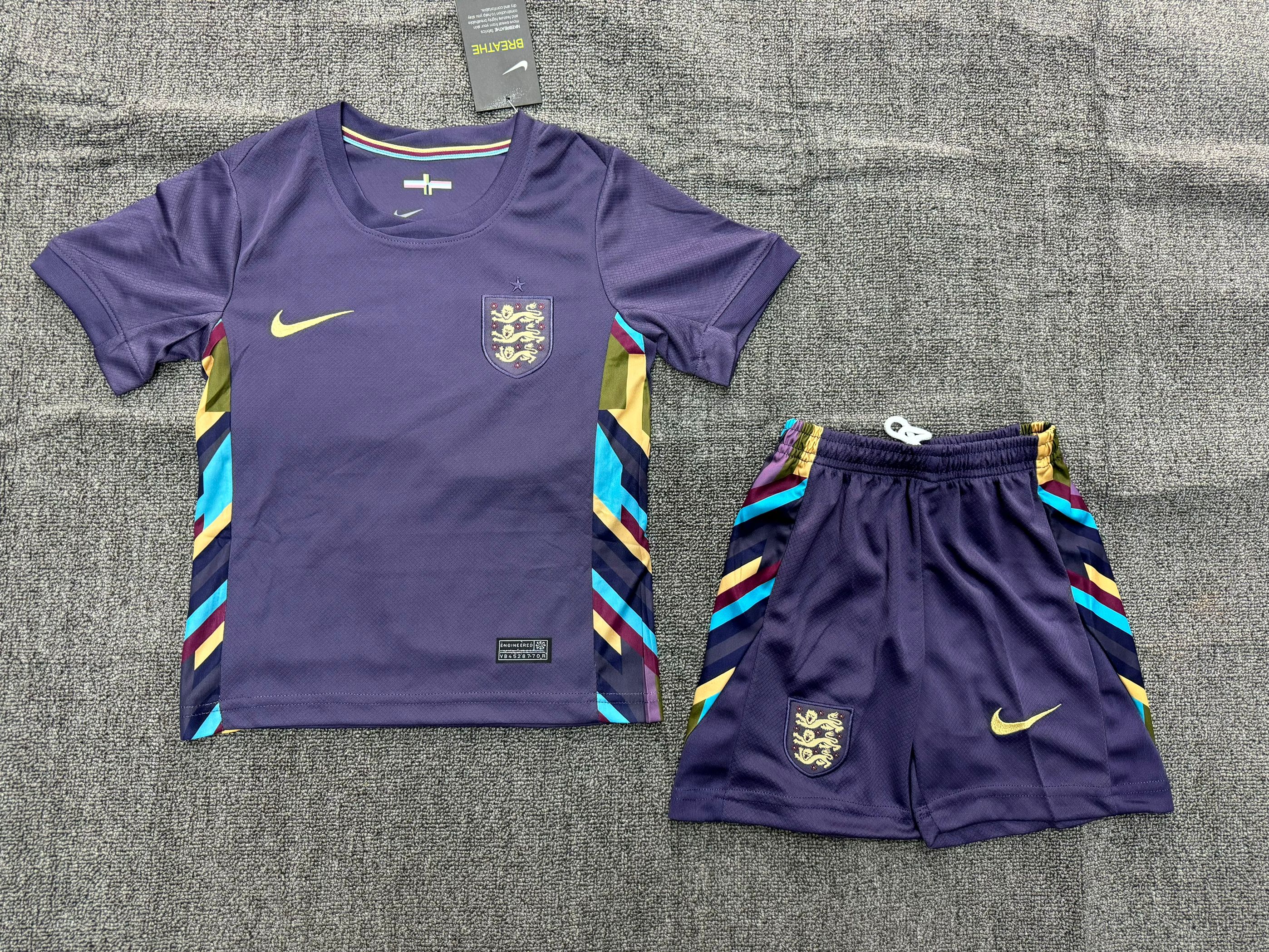 England Euro 2024 Away Kids Suit