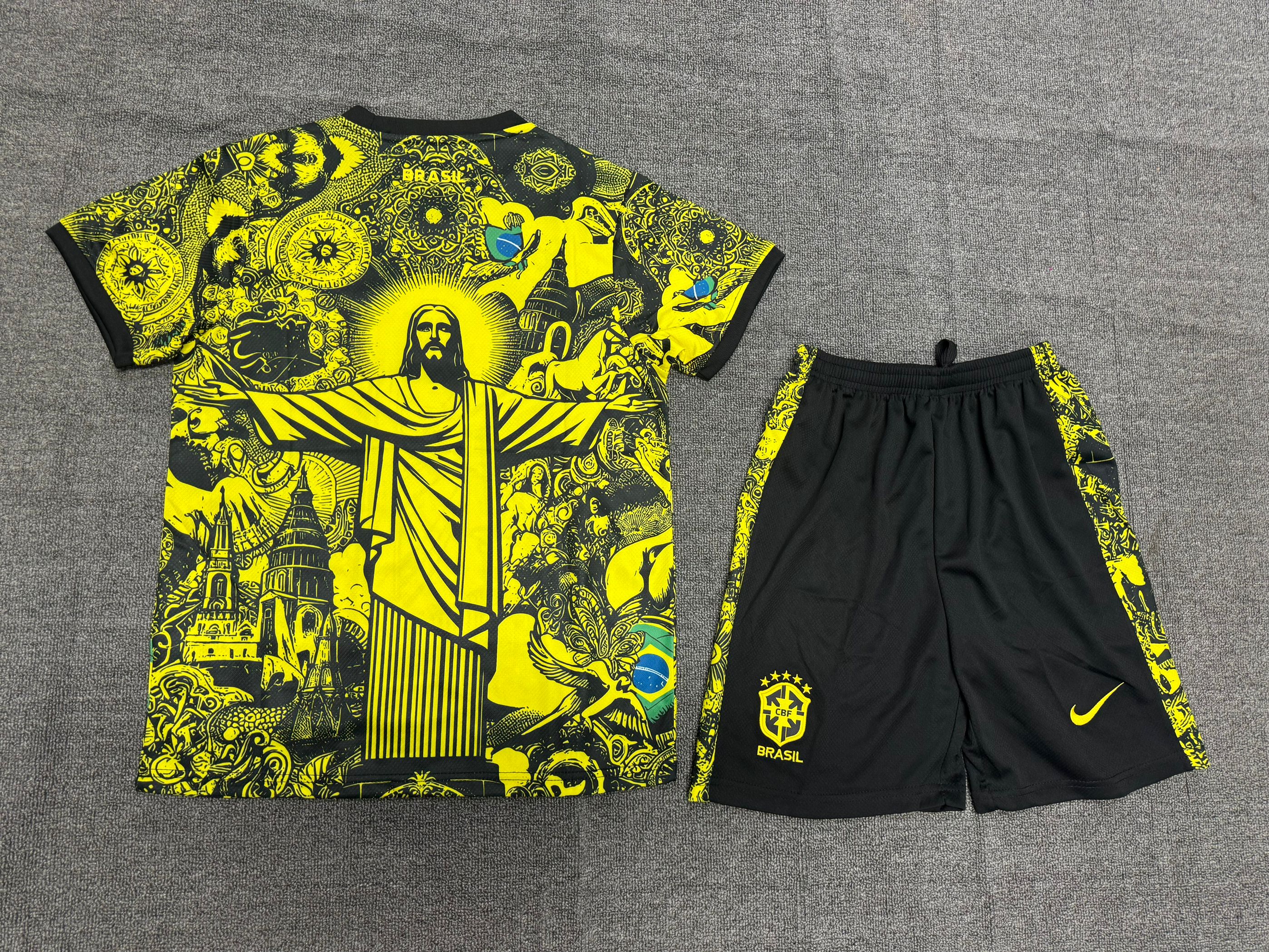 Brazil Yellow Special Edition Kids Suit