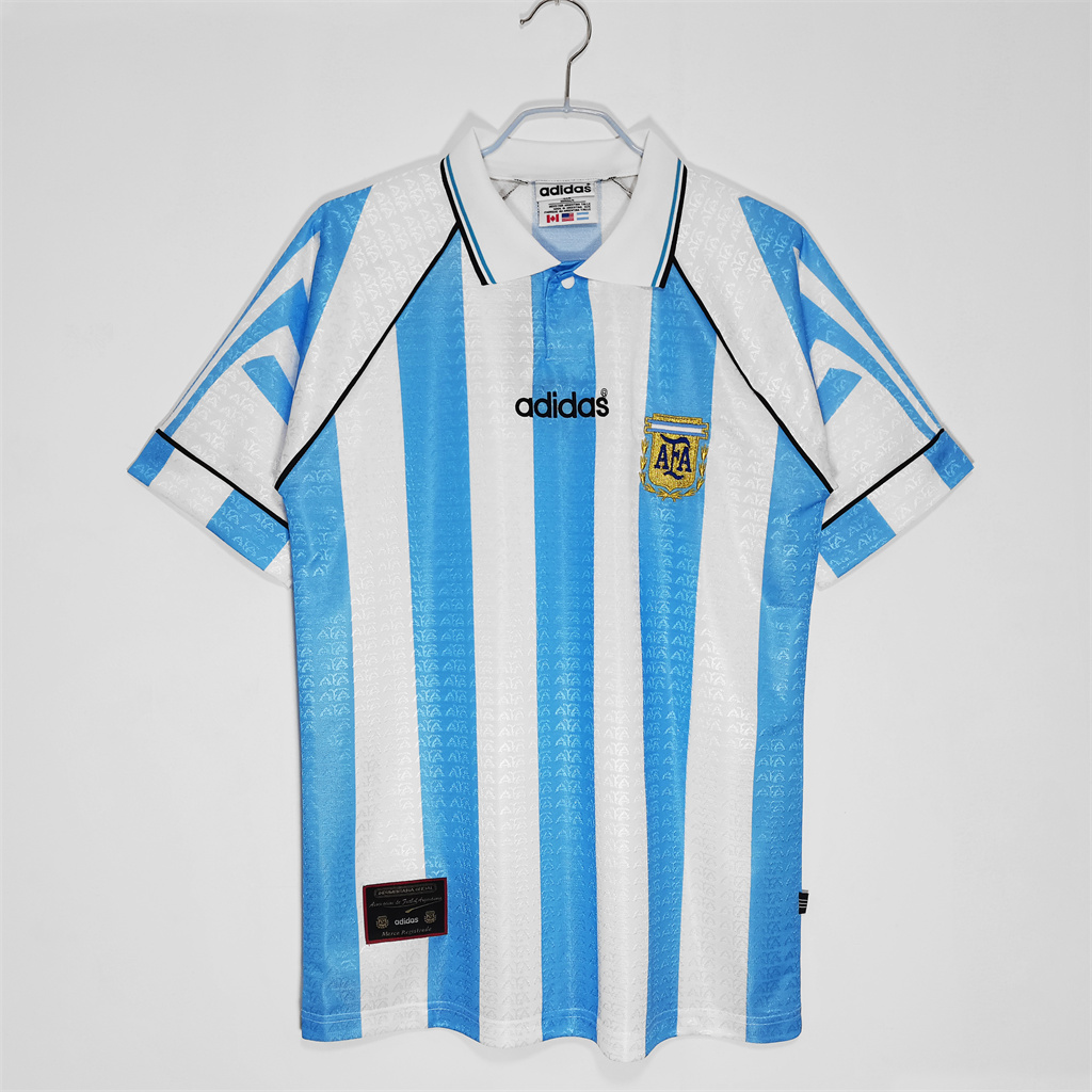 Argentina Home Retro Jersey 1996/97