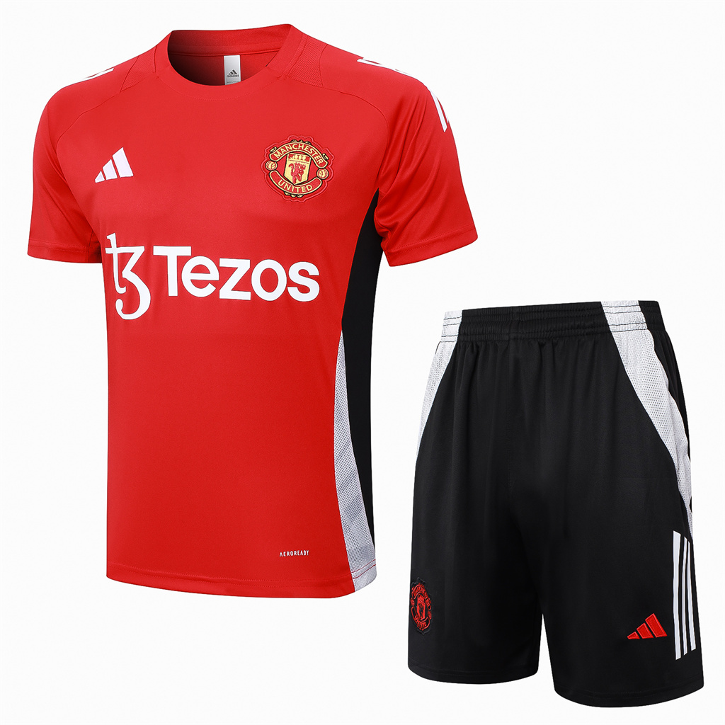 Manchester United Training Short sleeve Suit 24/25
