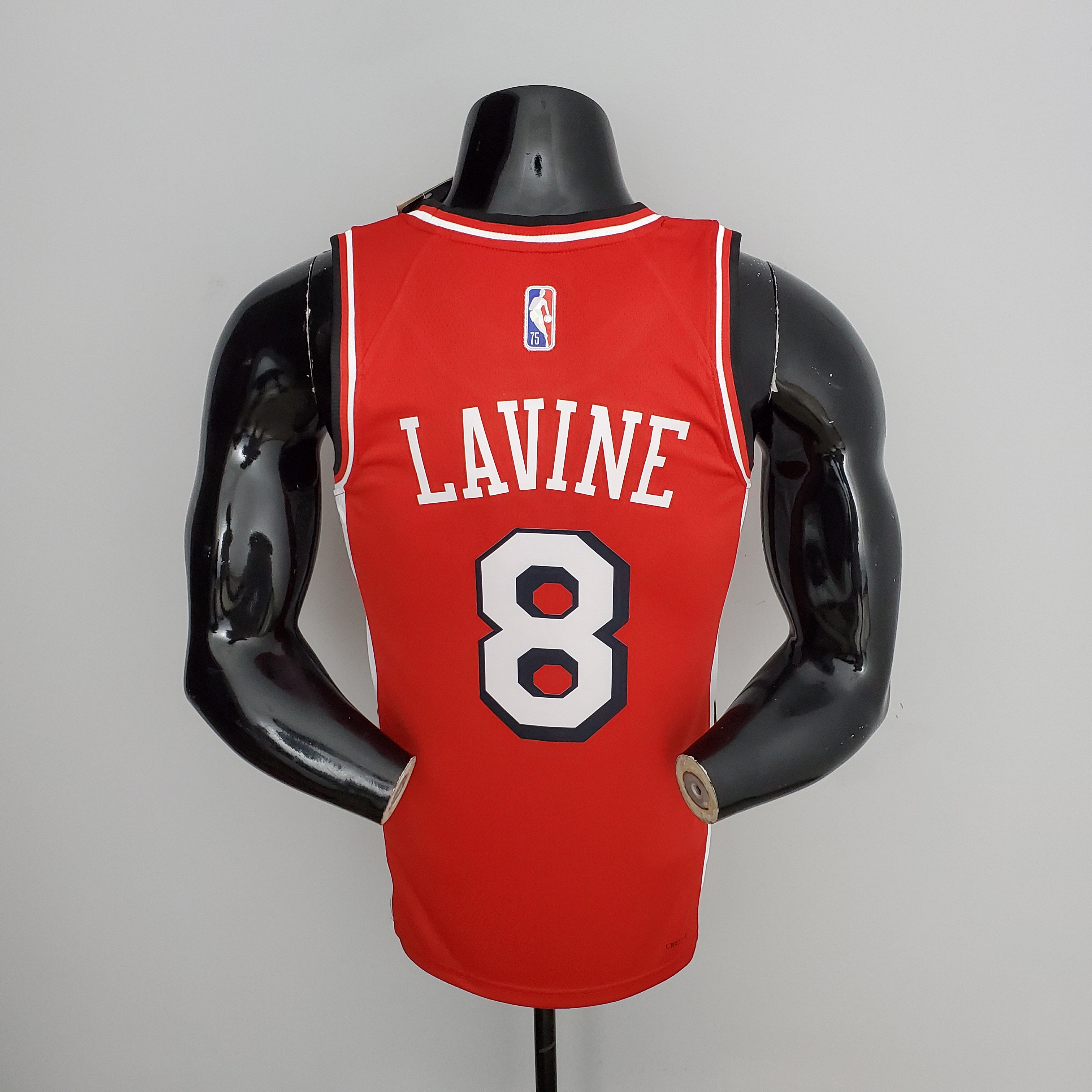 Zach LaVine Chicago Bulls 75th Anniversary 2022 Swingman Jersey Red