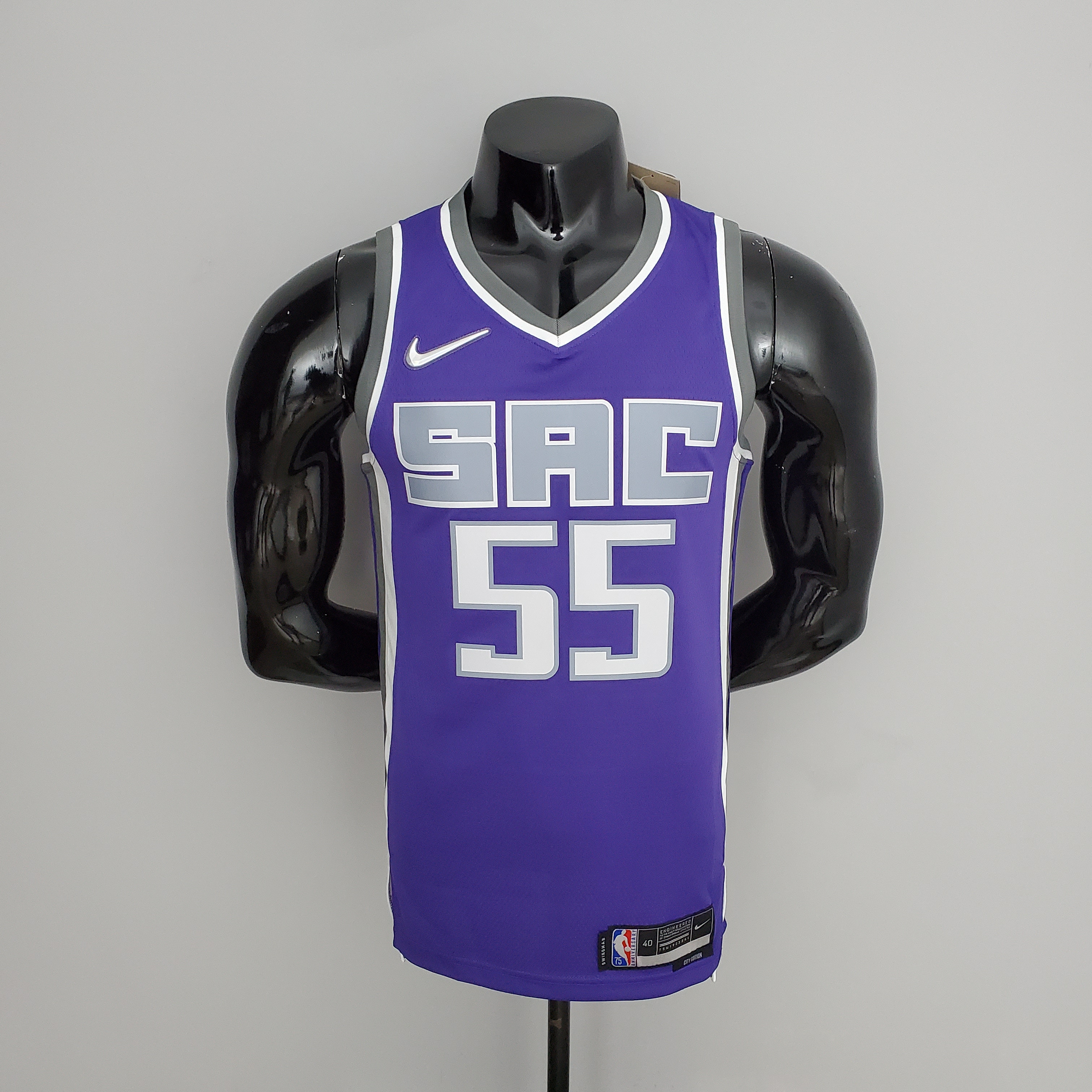 Jason Williams Sacramento Kings 75th Anniversary Swingman Jersey Purple