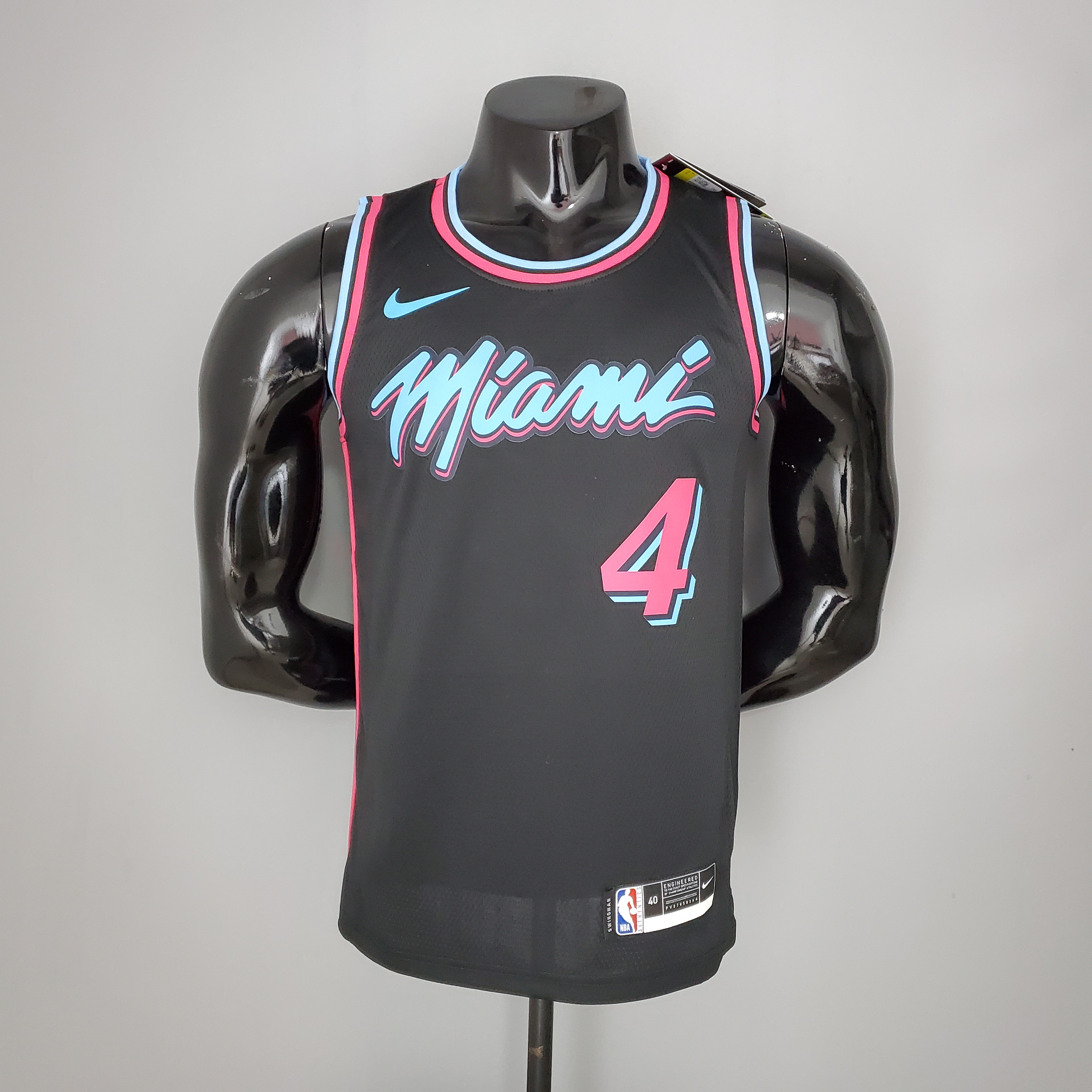 Victor Oladipo Miami Heat Swingman Jersey Black