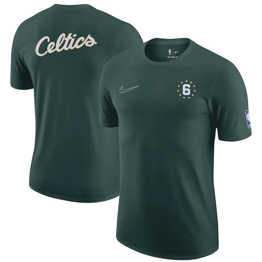 Boston Celtics Casual T-shirt Green 2023