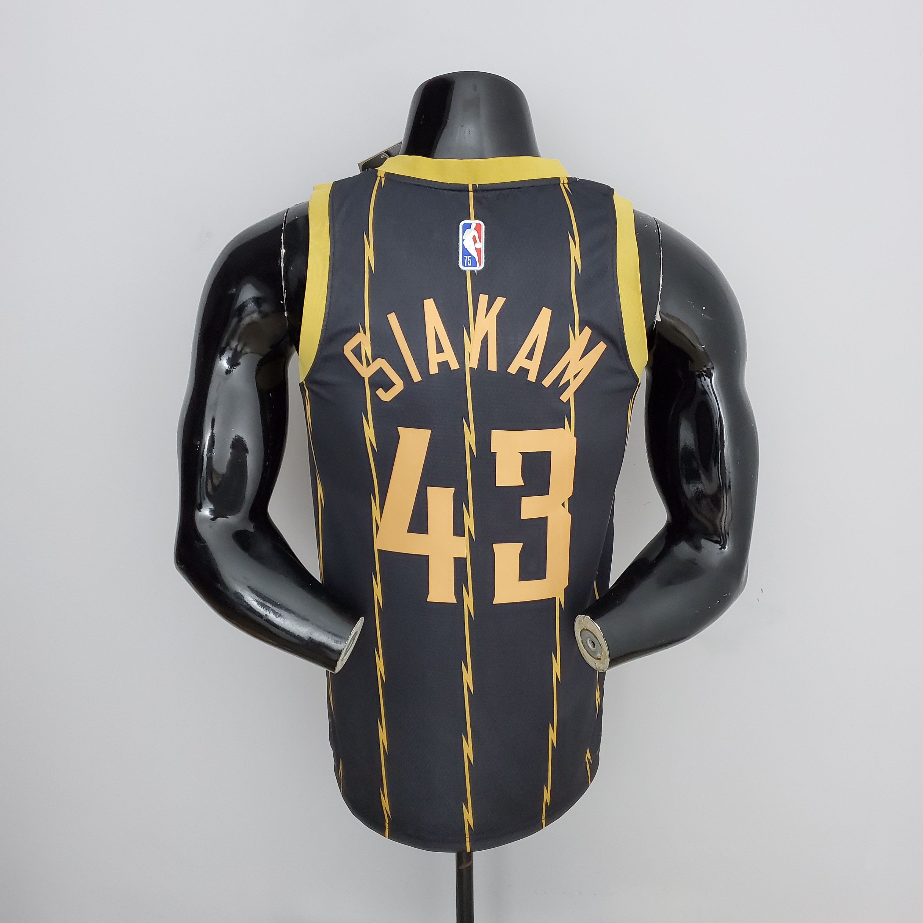 Pascal Siakam Toronto Raptors 2022 City Edition Swingman Jersey Black Gold