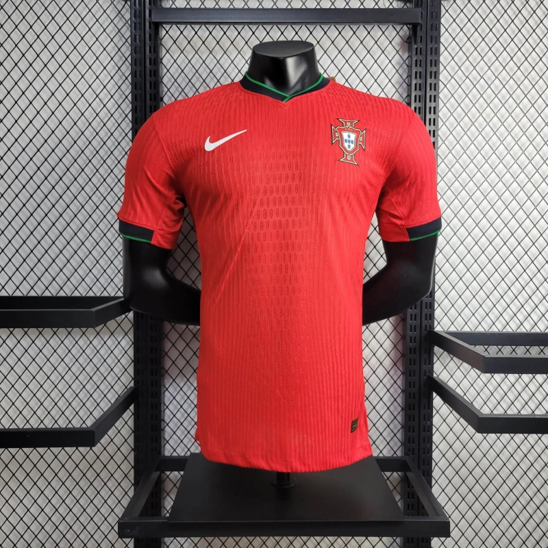 Portugal 2024 Euro Home Player Version Man Jersey