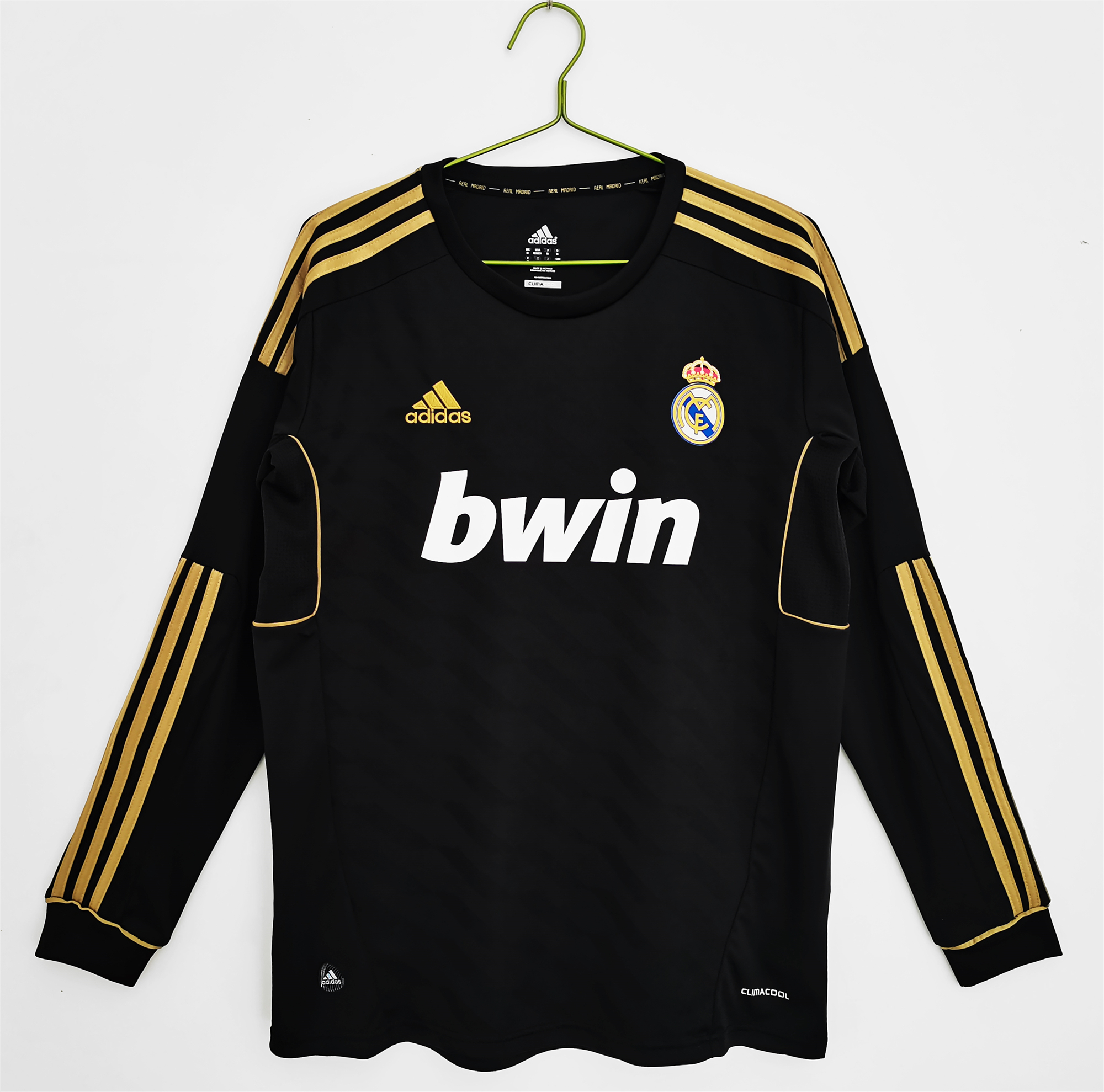 Real Madrid Away Long Sleeve Retro Jersey 2011/12