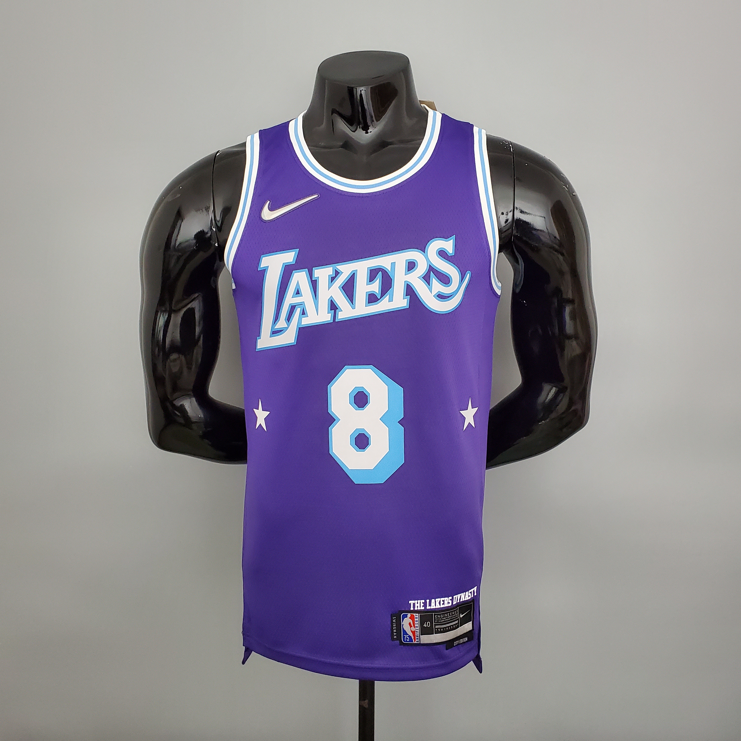 Kobe Bryant Los Angeles Lakers 2021/22 City Edition Swingman Jersey Purple